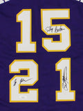 Coaches Skip Bertman, Jay Johnson, Paul Mainieri Signed LSU Custom Jersey