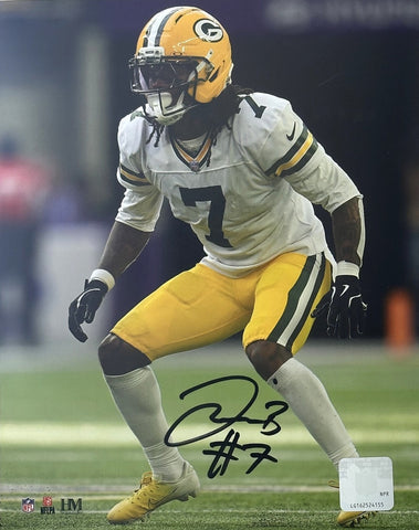 Green Bay Packers Safety JAVON BULLARD Signed 8x10 Photo #1 AUTO