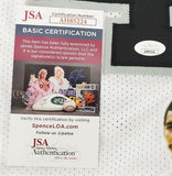 George Gervin Signed San Antonio Spur Photo Jersey "Iceman" (JSA COA) The Iceman