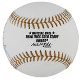 Royals Salvador Perez Authentic Signed Gold Glove Oml Baseball BAS Witnessed