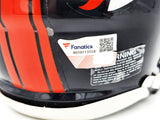 RUSSELL WILSON AUTOGRAPHED BRONCOS BLUE SPEED MINI HELMET FANATICS HOLO 227950
