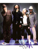 Black Eyed Peas Certified Authentic Autographed 8x10 Photo Fergie PSA S00402