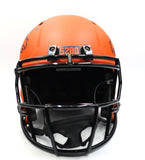 Bo Nix Autographed Broncos Orange Rave Full-Size Replica Speed Helmet BAS COA