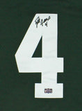 Brett Favre Signed Green Bay Packers Mitchell & Ness Legacy Green YouthXL Jersey