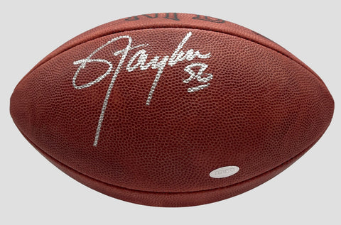 Lawrence Taylor HOF Signed/Auto NFL Leather Football New York Giants JSA 205449