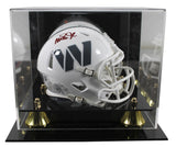 Commanders Magic Johnson Signed STS III Speed Mini Helmet W/ Case BAS Witness 2