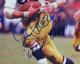 Rocky Bleier Autographed/Inscribed 11x14 Photo Notre Dame Framed JSA