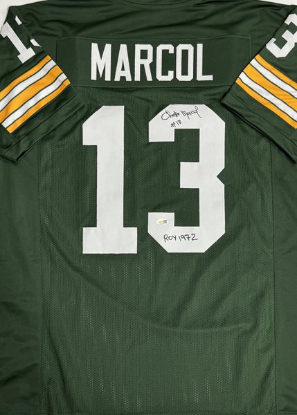 CHESTER MARCOL Signed Replica Green Jersey - Green Bay Packers - JSA