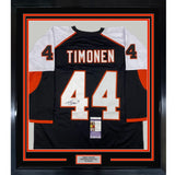 FRAMED Signed KIMMO TIMONEN 35x39 Philly Black Jersey JSA COA Auto