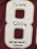 Rashad Greene "Go Noles 2013 BCS National Champions" Signed FSU Jersey (JSA COA)