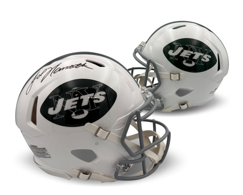 Joe Namath Autographed New York Jets Signed Full Size Authentic Helmet PSA