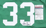 Larry Bird Signed Boston Celtics Jersey (JSA COA) 12xAll Star Forward / 3xMVP