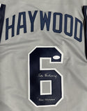 PETE VUCKOVICH Signed Custom "Clu Haywood" Yankees "Major League" Jersey - JSA