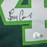 Autographed/Signed Terry Cummings Milwaukee Green Jersey Beckett BAS COA