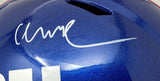 Abdul Carter Signed New York Giants Full Size Replica Speed Helmet BAS