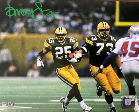 Packers Super Bowl Champ DORSEY LEVENS Signed 8x10 Photo #1 AUTO