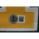 Shawn Kemp Autographed/Signed Pro Style Green XL Jersey Beckett Witness 49746