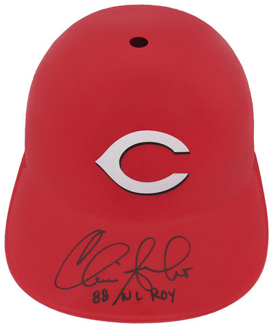 Chris Sabo Signed Reds Souvenir Replica Baseball Batting Helmet w/88 ROY -SS COA