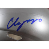 Christian Gonzalez Autographed New England Patriots Mini Helmet Beckett 50846