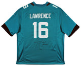 Jaguars Trevor Lawrence Authentic Signed Teal Nike Game Jersey Fanatics