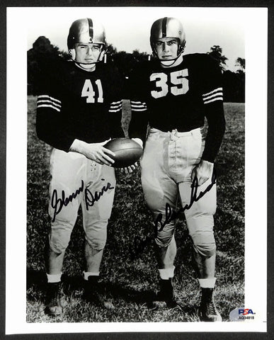 Glenn Davis & Doc Blanchard Signed 8x10 Photo ARMY Heisman Winners PSA/DNA 0778