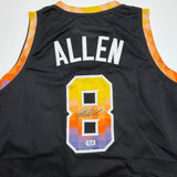 Autographed/Signed Grayson Allen Phoenix Black Jersey Beckett BAS COA