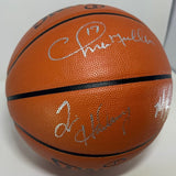 Warriors CHRIS MULLIN TIM HARDAWAY & MITCH RICHMOND Signed Rep Basketball AUTO