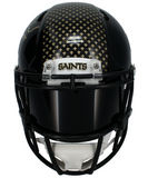 Rashid Shaheed Autographed Saints Authentic Helmet w/ 3D Bumbers Beckett