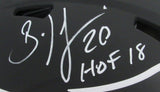 Brian Dawkins HOF Autographed/Insc Full Size Eclipse Authentic Helmet Eagles BAS