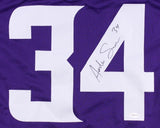 Andrew Sendejo Signed Minnesota Vikings Purple Jersey (TSE COA) Strong Safety