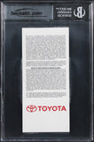 Shaquille O'Neal Signed 4/2/13 #34 Retirement Ticket Stub Card Auto 10! BAS Slab