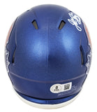 Kansas John Riggins Authentic Signed Speed Mini Helmet Autographed BAS Witnessed