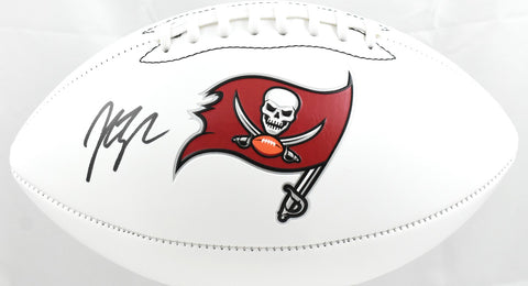 John Lynch Autographed Tampa Bay Buccaneers Logo Football - Beckett W Hologram