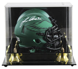 Eagles Eric Allen Authentic Signed Rave Speed Mini Helmet W/ Case BAS Witnessed