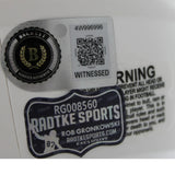 Rob Gronkowski Signed New England Patriots Mini Helmet Rivals Beckett WIT 58341