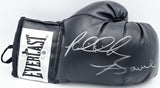 Riddick Bowe Autographed Black Everlast Boxing Glove RH Beckett BAS QR #BS30341