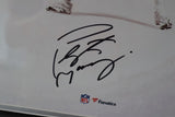 Manning Family Autographed 16x20 Photo Archie, Eli & Peyton Framed Fanatics COA