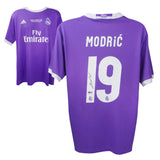 Luka Modric Signed Real Madrid FC UCL Final Soccer Jersey #19 with Beckett COA