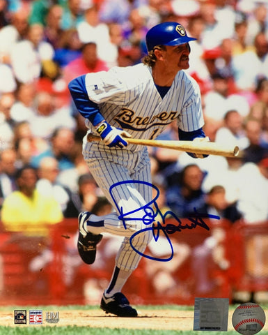 Brewers ROBIN YOUNT Signed 8x10 AUTO Photo #7 AUTO ~ HOF '99 ~ MVP '82 & '89