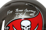 Devin White Signed Tampa Bay Buccaneeers Authentic Speed Helmet BAS 30438