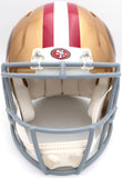 Fred Warner Autographed Gold Full Size Authentic Helmet 49ers Beckett 1W133000