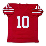 Troy Smith Autographed Signed Jersey with "Heisman 06" Beckett Authenticated BAS