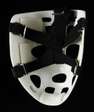 Bernie Parent Signed Goalie Mask Inscr. "HOF 84" (Schwartz) Philadelphia Flyers