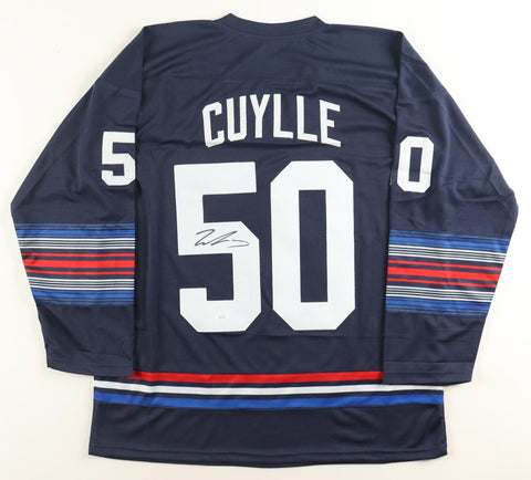 Will Cuylle Signed New York Rangers Jersey (JSA) 2020 2nd Round Draft Pick/ L,W.
