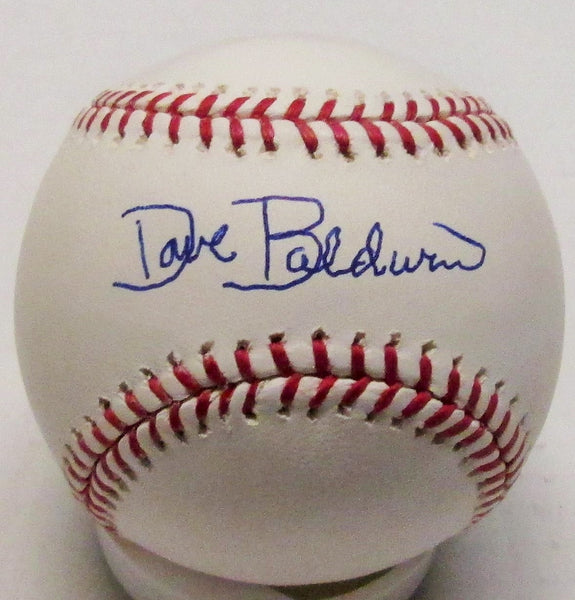 Brewers DAVE BALDWIN Signed MLB Baseball AUTO - Senators - White Sox