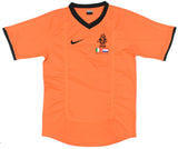 Patrick Kluivert Autographed Netherlands Home Soccer Jersey #9 - Beckett Holo *L
