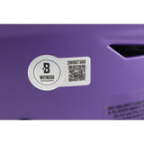 Justin Jefferson Signed Minnesota Vikings SpeedFlex Rave Helmet Beckett 50138