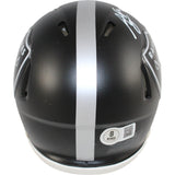 Ashton Jeanty Autographed Las Vegas Raiders Mini Helmet Blaze Beckett 51007