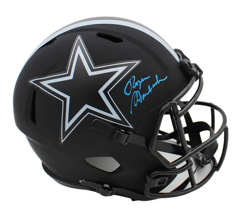 Roger Staubach Signed Dallas Cowboys Speed Full Size Eclipse NFL Helmet