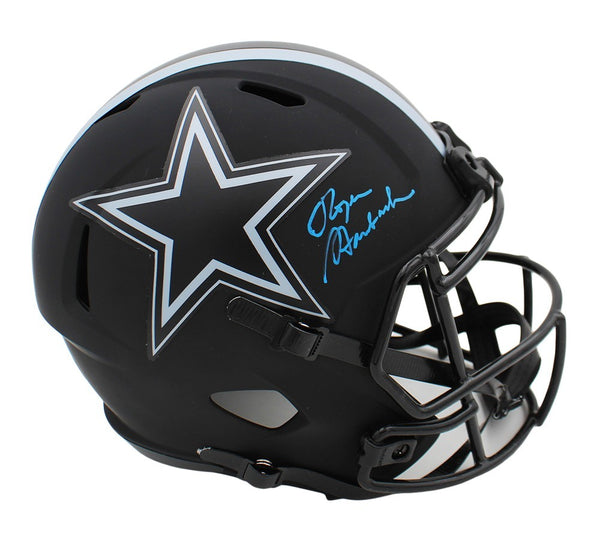 Roger Staubach Signed Dallas Cowboys Speed Full Size Eclipse NFL Helmet